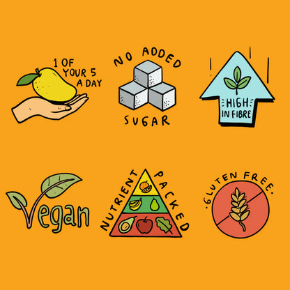 Soul Fruit - Soft Dried Keo Mango Case 10 x 30g