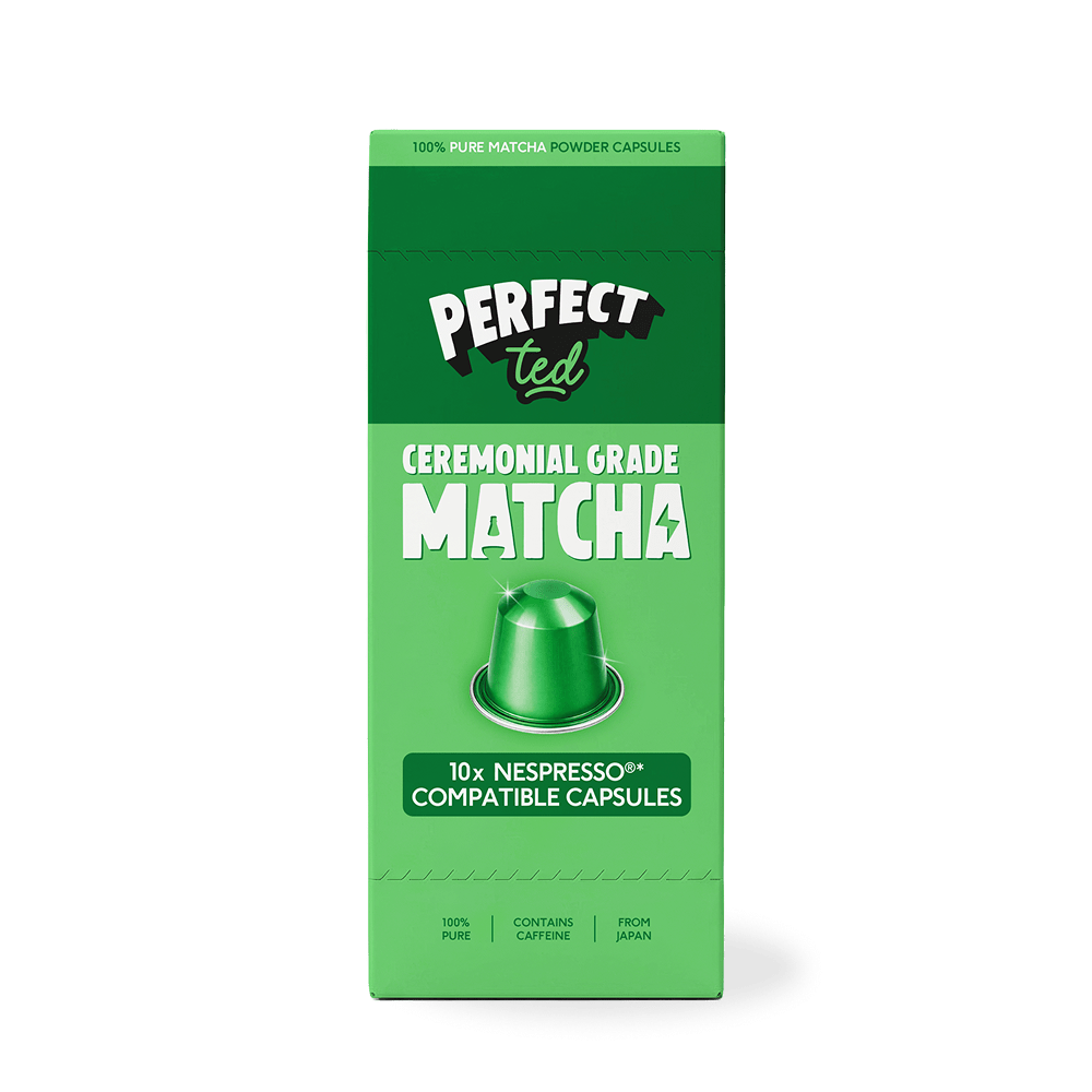 PerfectTed Original Matcha Nespresso Compatible Pods box