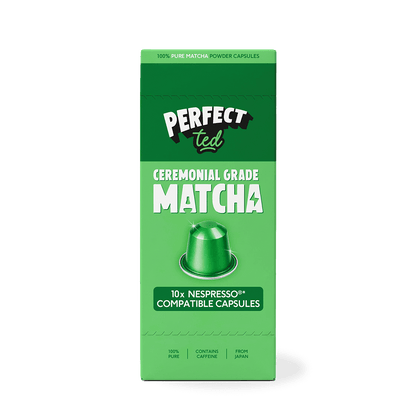 PerfectTed Original Matcha Nespresso Compatible Pods box