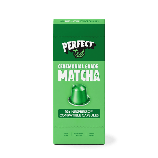 PerfectTed Original Matcha Nespresso Compatible Pods box