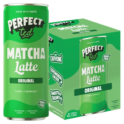 PerfectTed Original Oat Matcha Latte pour
