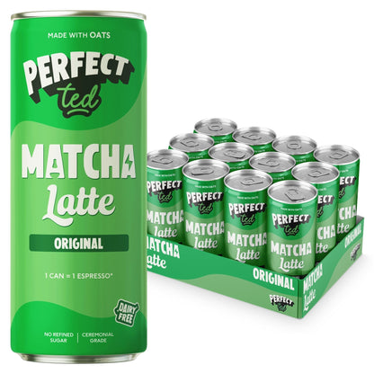 PerfectTed Original Oat Matcha Latte serve