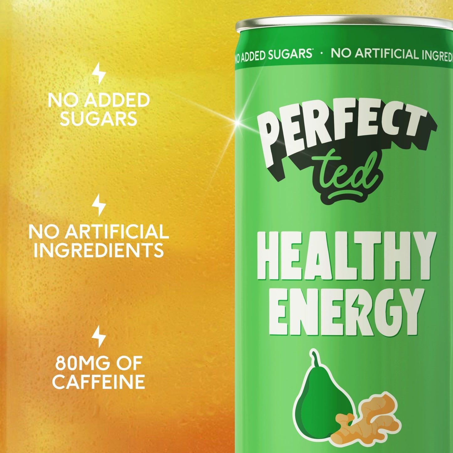 PerfectTed Pear Ginger caffeine