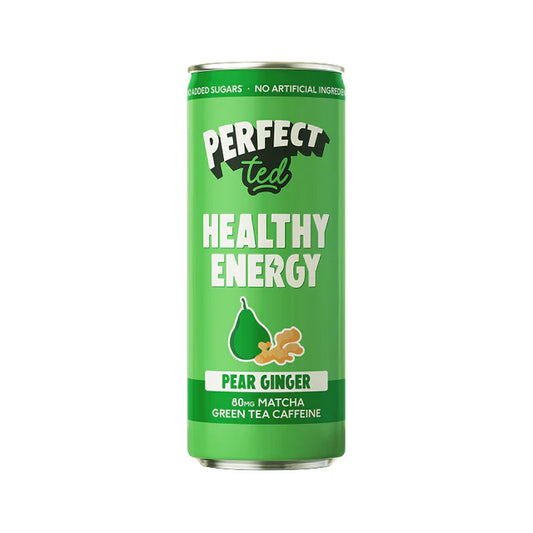 Perfect Ted Matcha Energy - Pear Ginger Case 12 x 250ml