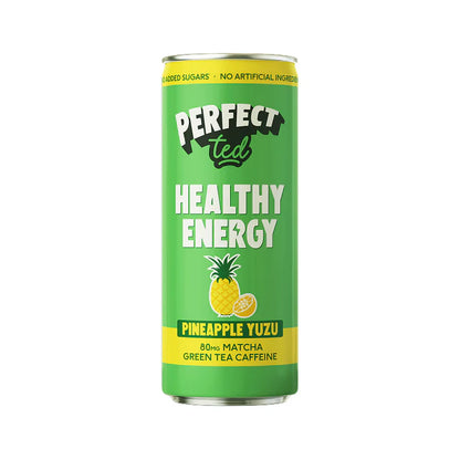 Perfect Ted Matcha Energy - Pineapple Yuzu Case 12 x 250ml