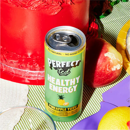 Perfect Ted Matcha Energy - Pineapple Yuzu Case 12 x 250ml