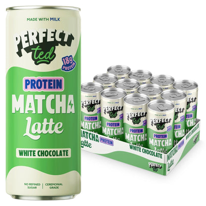 PerfectTed Protein Matcha Latte White Chocolate pack