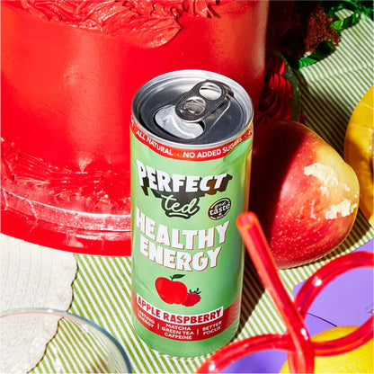 Perfect Ted Matcha Energy - Apple Raspberry Case 12 x 250ml