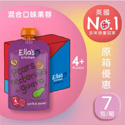 Ella's Kitchen - Pears, Nectarines and Guava (120g x 7)