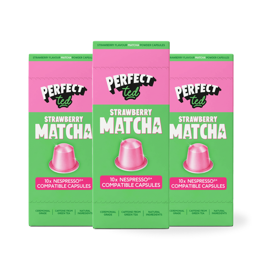 PerfectTed Strawberry Matcha Pods
