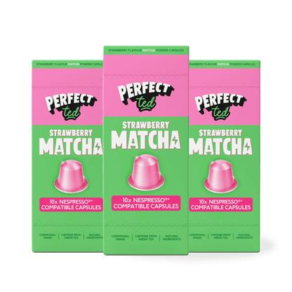 PerfectTed Strawberry Matcha Pods