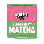 PerfectTed Summer Berry Matcha Powder pouch