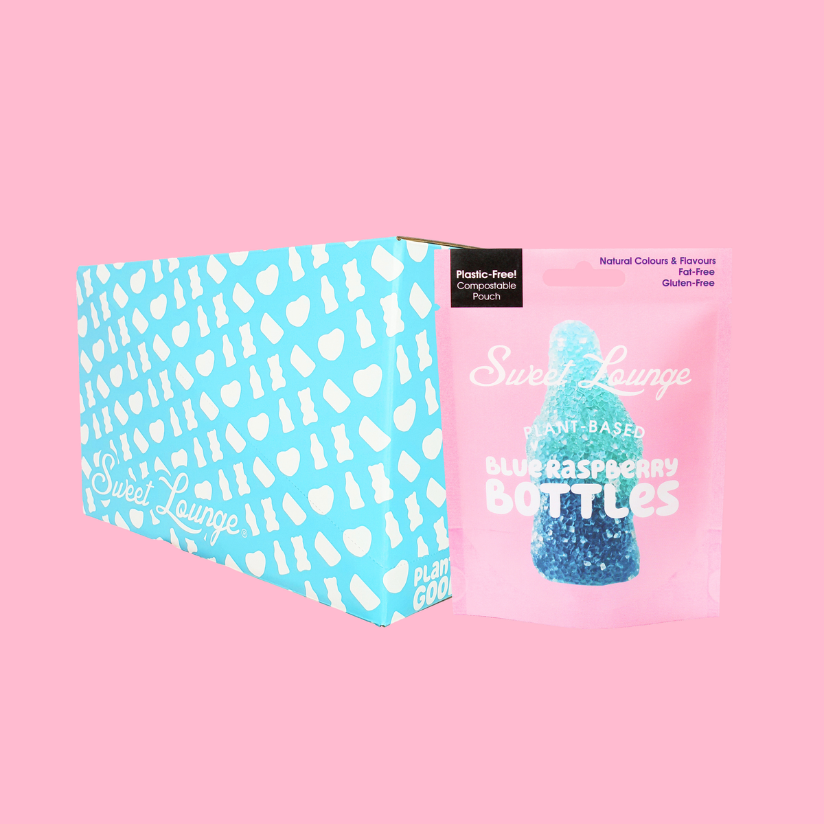 Sweet Lounge - Blue Raspberry Bottle Gummies