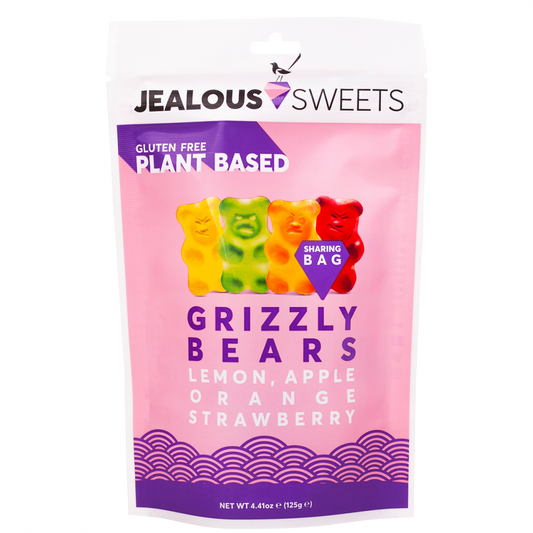 Jealous Sweets - Grizzly Bears (Lemon + Apple + Orange + Strawberry) 125g